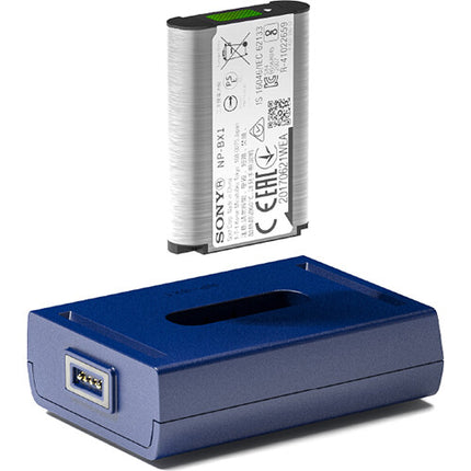 Kit de carga de batería bronine para Sony NP-BX1 diseño magnético compacto