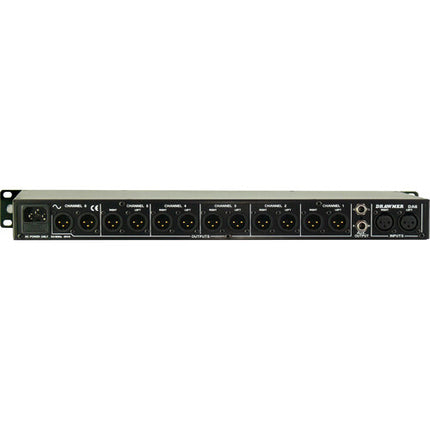 Drawmer DA6 Amplificador de Distribución Balanceado 1x6 Salidas Estéreo