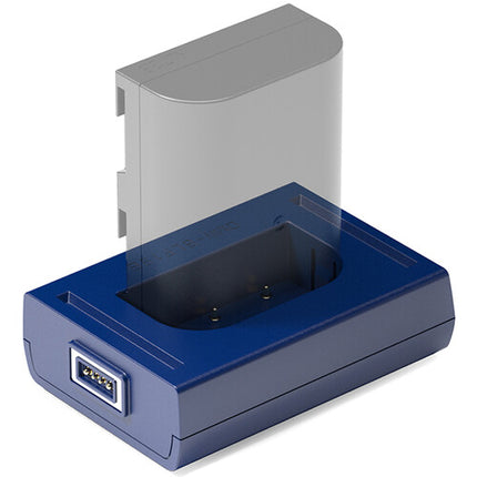 bronine Kit de Carga de Batería para Panasonic DMW-BLF19E Ligero Compacto