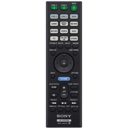 Sony STR-AN1000 receptor AV 7.2 canales 165W HDMI 8K 4K HDR10 Dolby Atmos