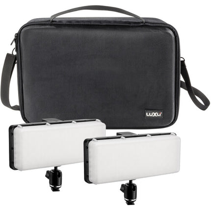Luxli Cello² 10" Panel LED RGB con 2 luces difusoras y batería incluida