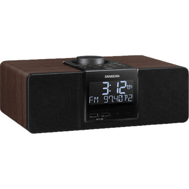 Sangean RCR-40 Radio de Mesa AM FM Bluetooth con Pantalla LCD y USB