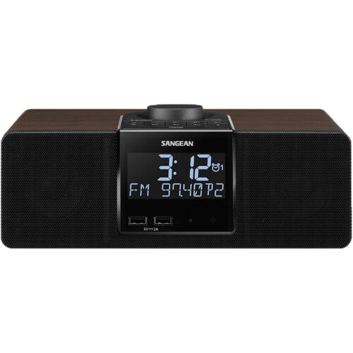 Sangean RCR-40 Radio de Mesa AM FM Bluetooth con Pantalla LCD y USB