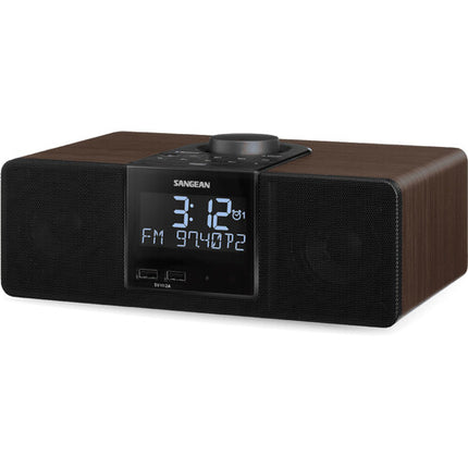 Sangean RCR-40 Radio de Mesa AM FM Bluetooth con Pantalla LCD y USB