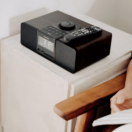 Sangean RCR-40 Radio de Mesa AM FM Bluetooth con Pantalla LCD y USB
