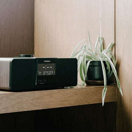 Sangean RCR-40 Radio de Mesa AM FM Bluetooth con Pantalla LCD y USB