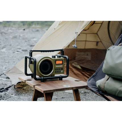 Sangean TB-100 Toughbox Radio AM FM portátil resistente IPX4 5W 10 memorias
