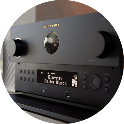 Marantz AV 10 Reference Previo y Amplificador Home Cinema 15.4 Canales 200W RMS 7 HDMI 8K