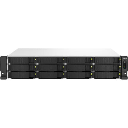 QNAP TS-1264U-RP NAS 12 Bahías 8GB RAM Quad-Core 2.0 GHz 2x2.5GbE
