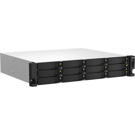 QNAP TS-1264U-RP NAS 12 Bahías 8GB RAM Quad-Core 2.0 GHz 2x2.5GbE