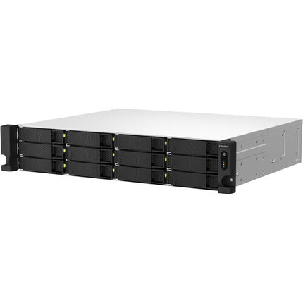 QNAP TS-1264U-RP NAS 12 Bahías 8GB RAM Quad-Core 2.0 GHz 2x2.5GbE