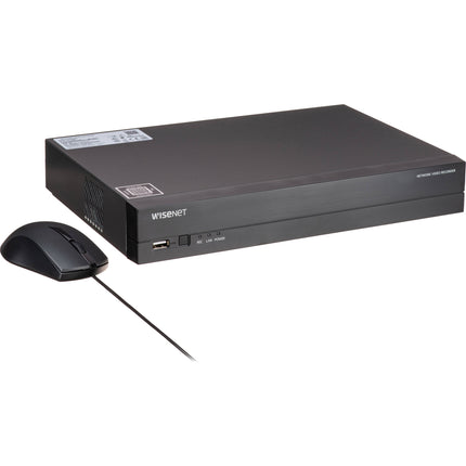 Hanwha Vision ARN-810S NVR 8 Canales 8MP 8 Puertos PoE Audio Bidireccional
