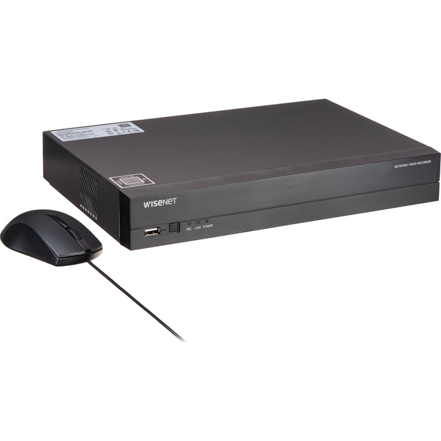 Hanwha Vision ARN-810S NVR 8 Canales 8MP 8 Puertos PoE Audio Bidireccional