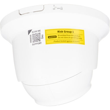 Hanwha Vision Wisenet ANE-L7012R Cámara IP Exterior 4MP 3mm IR 65' con Accesorio Waterproof RJ45
