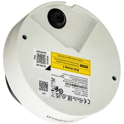 Hanwha Vision Wisenet A Series ANV-L7012R Cámara Domo IP 4MP 3mm 65' Visión Nocturna