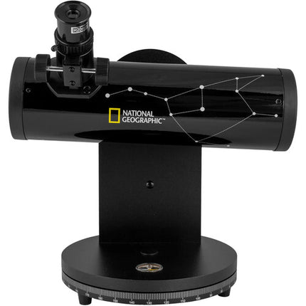 Explore Scientific National Geographic Telescopio Reflector Compacto 76mm 350mm Focal 18-117x Magnificación