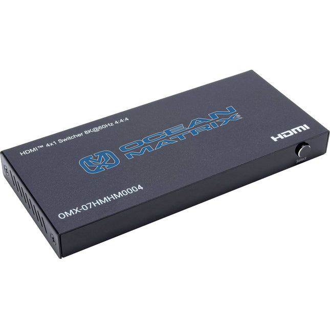 Ocean Matrix 8K60 4:4:4 HDR HDCP 2.3 Conmutador HDMI 4x1 48 Gb/s USB-A