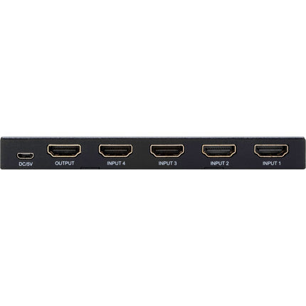 Ocean Matrix 8K60 4:4:4 HDR HDCP 2.3 Conmutador HDMI 4x1 48 Gb/s USB-A