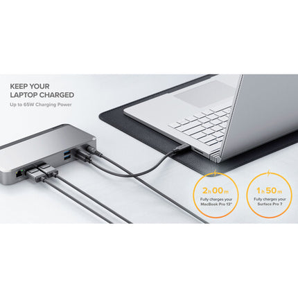 ALOGIC MX2 Estación de Acoplamiento USB-C con Doble DisplayPort 4K 65W