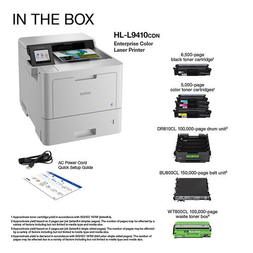 Brother HLL9410CDN Impresora láser color Corporativa 42 ppm 2400x600 dpi