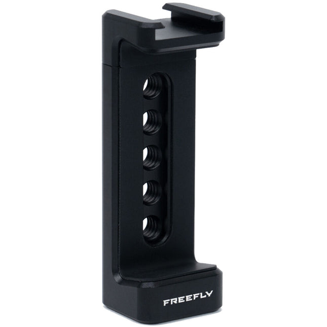 FREEFLY Phone Clamp Mount Soporte para Smartphone con hilos 1/4"-20 y protección de silicona
