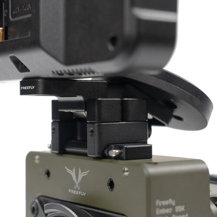 FREEFLY NATO Rail Clamp Abrazadera para Riel 10 M3 2 1/4-20 Acero