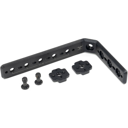 FREEFLY NATO Soporte Combo Monitor y Teléfono con Tornillos 1/4-20 y Almohadillas de Silicona
