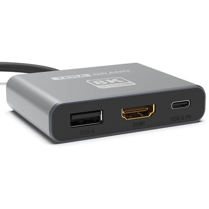 Tera Grand Adaptador USB-C a USB-A y HDMI 2.1 8K 100W PD 60Hz