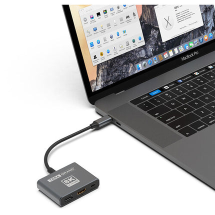 Tera Grand Adaptador USB-C a USB-A y HDMI 2.1 8K 100W PD 60Hz