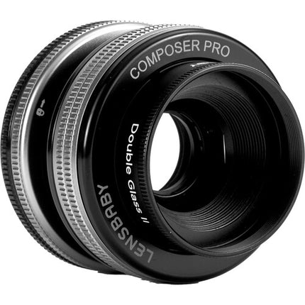 Lensbaby Composer Pro II con óptica Double Glass II 50mm f2.5-22 para Canon RF