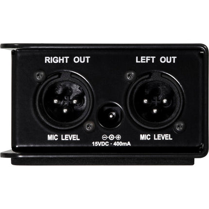 Radial Engineering J33 Previo para Tocadiscos con RIAA EQ y Filtro de Rumble
