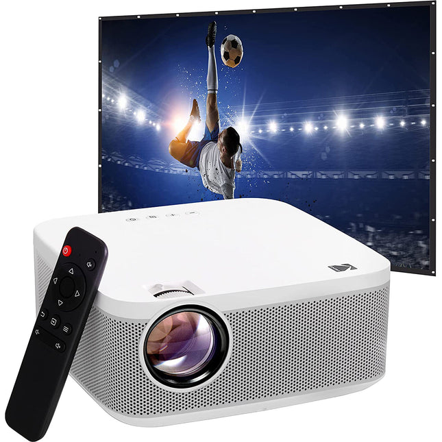 Kodak FLIK X10 Proyector Full HD 150 Lumens 100 Pulgadas Kit Completo