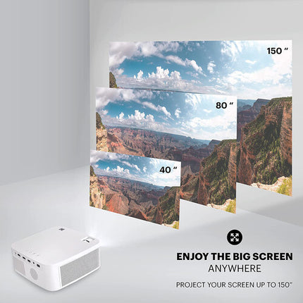 Kodak FLIK X10 Proyector Full HD 150 Lumens 100 Pulgadas Kit Completo