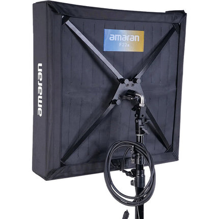 amaran F22x 2x2 LED Flexible Bi-Color Mat Luz 6960 Lux 2500-7500K Gold Mount