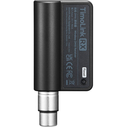 Godox TimoLink RX Receptor Inalámbrico DMX con LumenRadio CRMX 300 m rango y Conector XLR 5 Pines