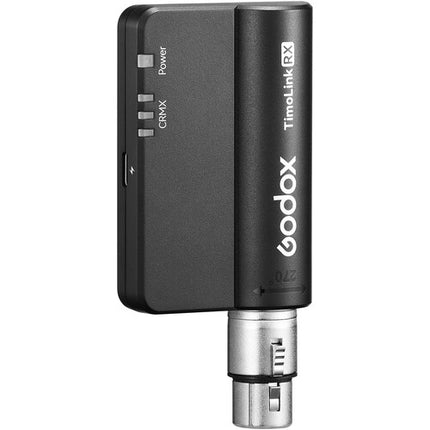 Godox TimoLink RX Receptor Inalámbrico DMX con LumenRadio CRMX 300 m rango y Conector XLR 5 Pines