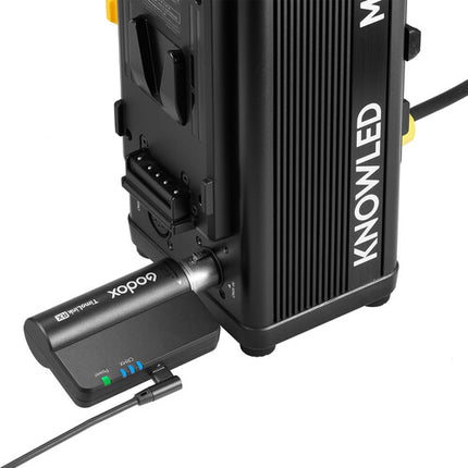Godox TimoLink RX Receptor Inalámbrico DMX con LumenRadio CRMX 300 m rango y Conector XLR 5 Pines