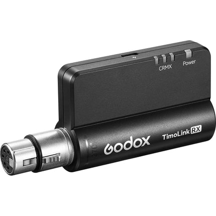Godox TimoLink RX Receptor Inalámbrico DMX con LumenRadio CRMX 300 m rango y Conector XLR 5 Pines