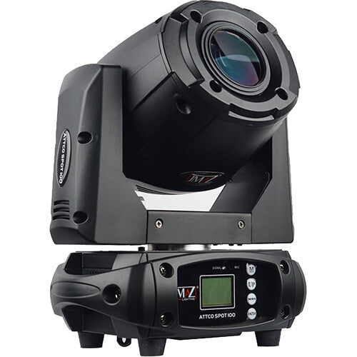 JMAZ ATTCO SPOT 100 Cabezal Móvil LED 8 Colores 75W Dimmers DMX