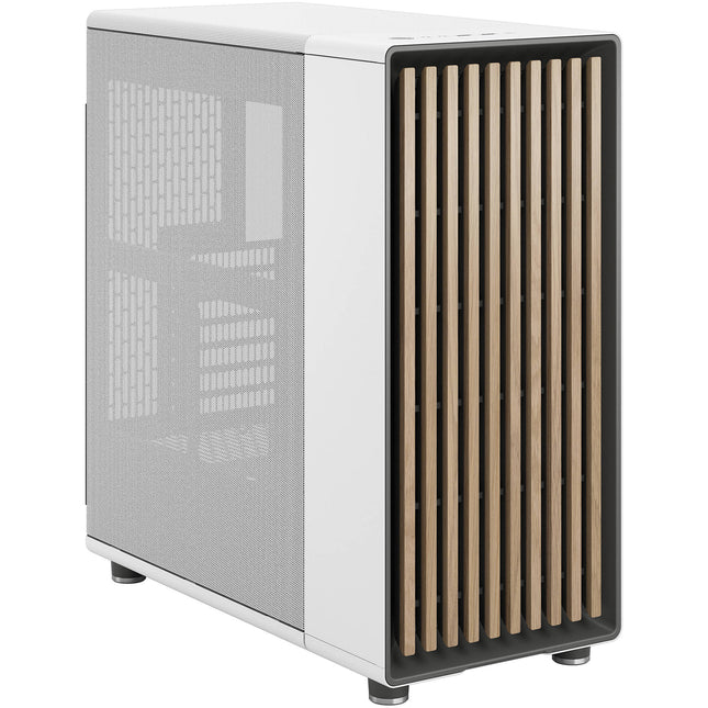Fractal Design North Caja Mid-Tower con Panel Lateral Mesh 2 Ventiladores 140mm USB-C