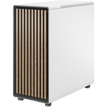 Fractal Design North Caja Mid-Tower Blanca con Ventana USB-C y Ventiladores 140mm