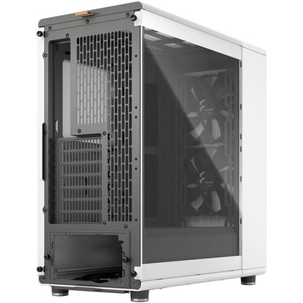 Fractal Design North Caja Mid-Tower Blanca con Ventana USB-C y Ventiladores 140mm