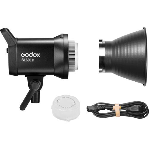 Godox SL60IID Luz LED de Video 5600K Kit de 2 Luces con Softbox y Tripié 6.5'