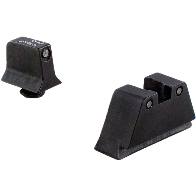 Trijicon Bright & Tough Mira Nocturna para Glock con Lámparas Tritio y Cuerpo Metálico
