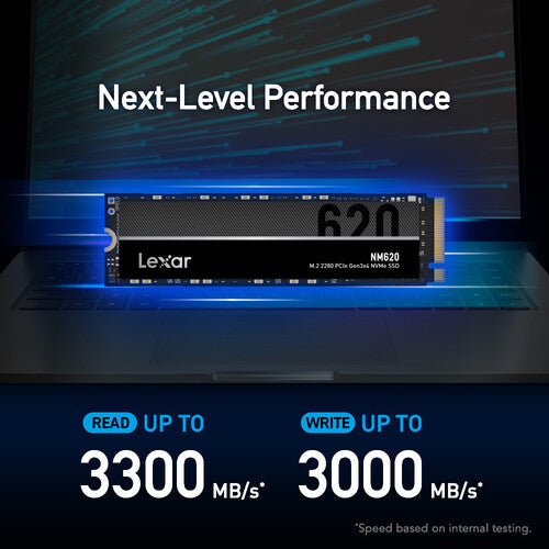 Lexar 1TB NM620 SSD Interna M.2 PCIe 3.0 3500MB/s Lectura 3000MB/s Escritura