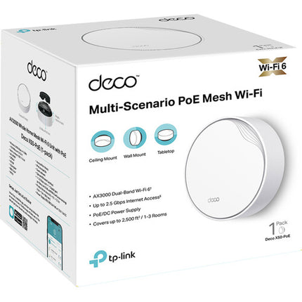 TP-Link Deco X50-PoE AX3000 Módulo Mesh WiFi 6 Dual Band 2976Mb/s