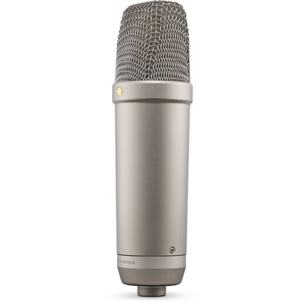 RODE NT1 5ta Generación Micrófono Condensador Cardioide XLR USB 192 kHz 32-Bit Bundle Shockmount Pop Filter