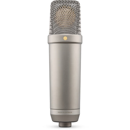 RODE NT1 5ta Generación Micrófono Condensador Cardioide XLR USB 192 kHz 32-Bit Bundle Shockmount Pop Filter