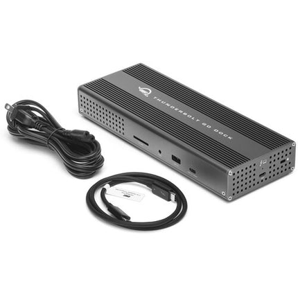OWC Thunderbolt Go Dock Estación de Conexión con 2 Puertos Thunderbolt 4 90W