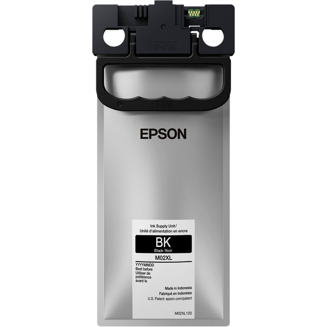 Epson DURABrite Ultra M02XL Tinta Negra Alta Capacidad 10000 páginas para WorkForce Pro WF-M5299 y WF-M5799